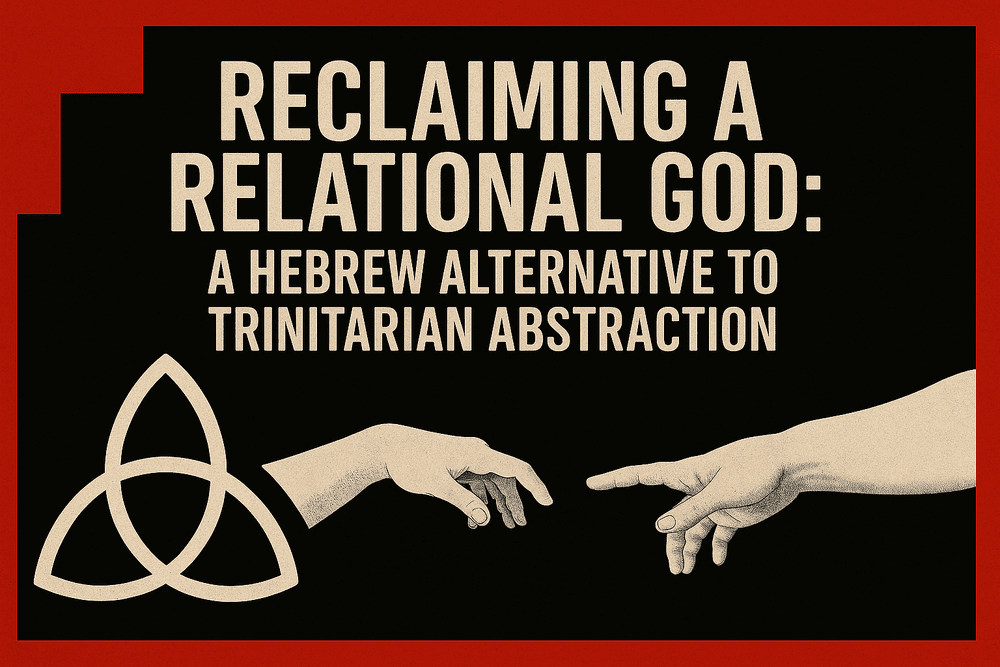 Reclaiming a Relational God: A Hebrew Alternative to Trinitarian Abstraction