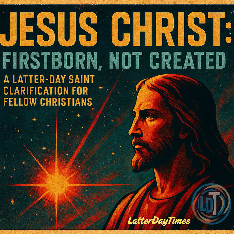 Jesus Christ: Firstborn, Not Created — A Latter-day Saint Clarification for Fellow Christians