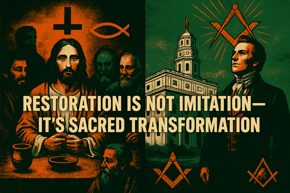 Jesus, Joseph Smith, and Sacred Symbols: Transformation, Not Imitation