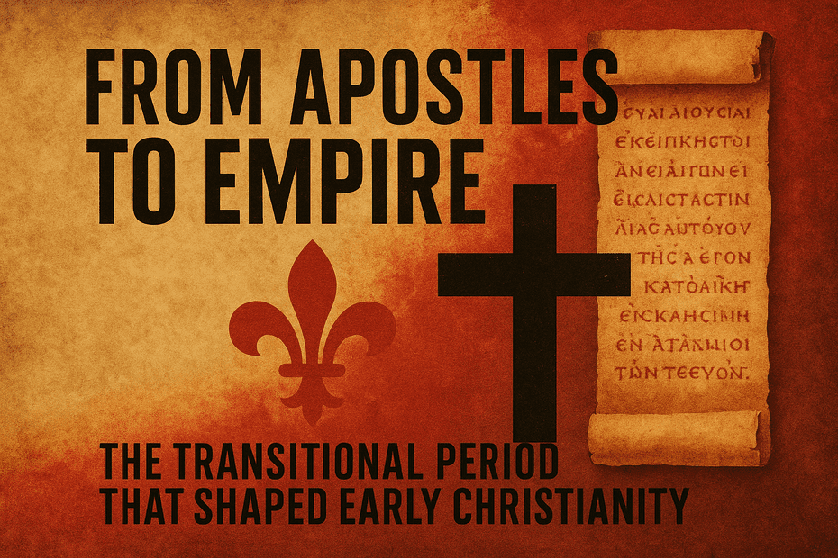 From Apostles to Empire: The Transitional Period that Shaped Early Christianity