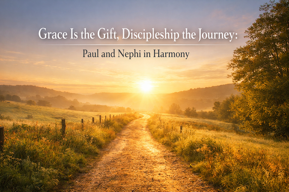 Grace Is the Gift, Discipleship the Journey: Paul and Nephi in Harmony